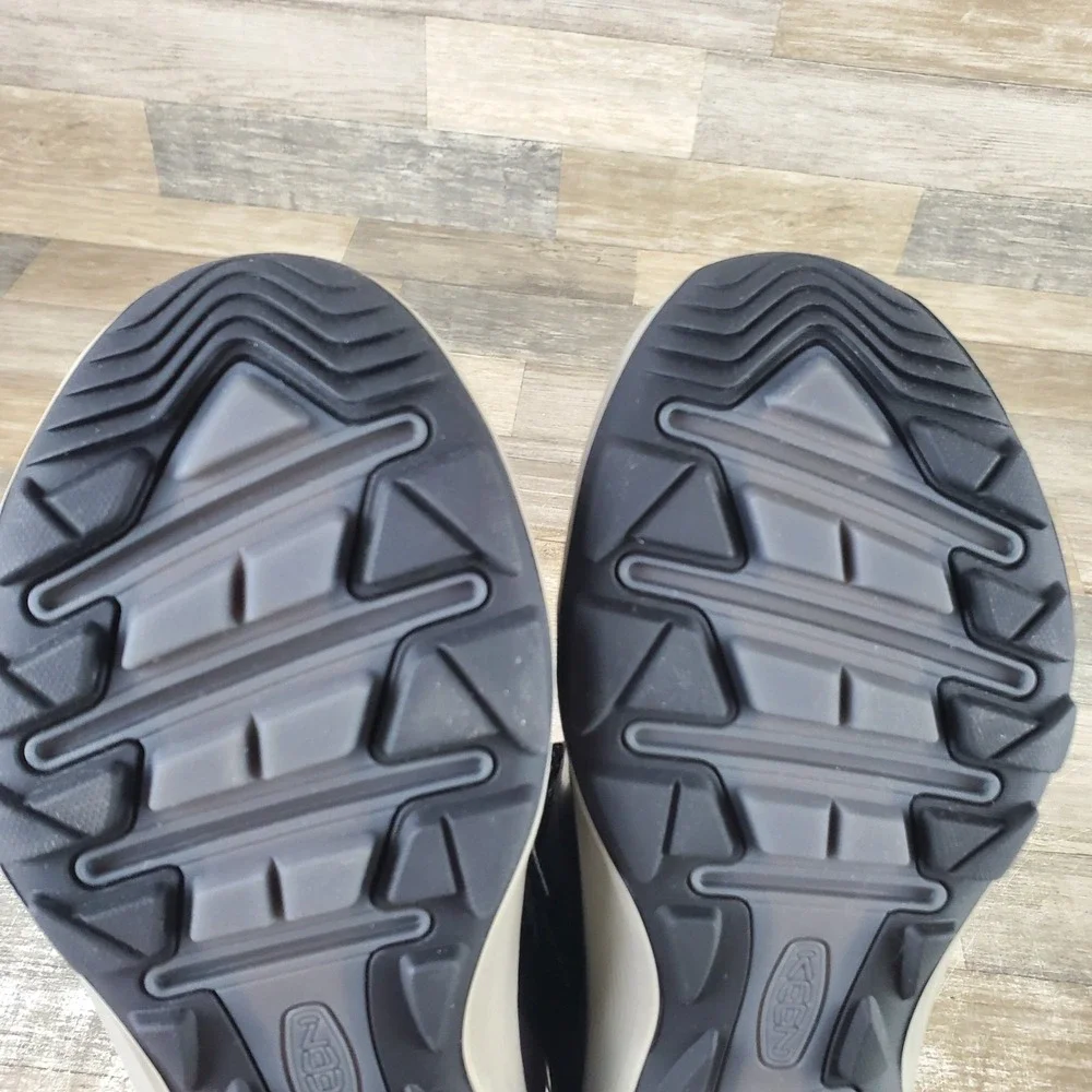 Keen Terradora Flex Mid Womens Shoe Sz 7 Black Steel Gray Waterproof Hiking Boot